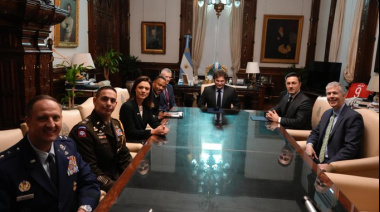 Milei con el Jefe del Comando Sur de Estados Unidos