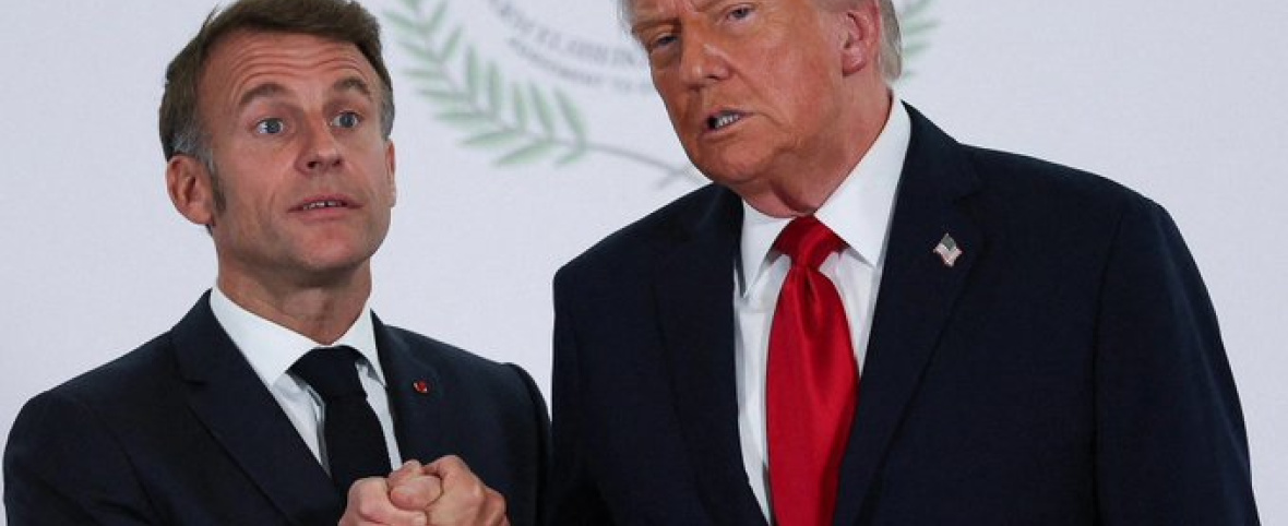 Macron acusa a Trump de desear el desmembramiento de la UE: “Es abiertamente antieuropeo”