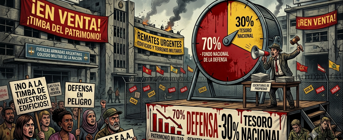 La Timba del 70/30: El desguace disfrazado de las Fuerzas Armadas