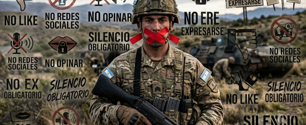 El bozal digital en el Ejército: Seguridad institucional vs. el derecho a la dignidad del soldado