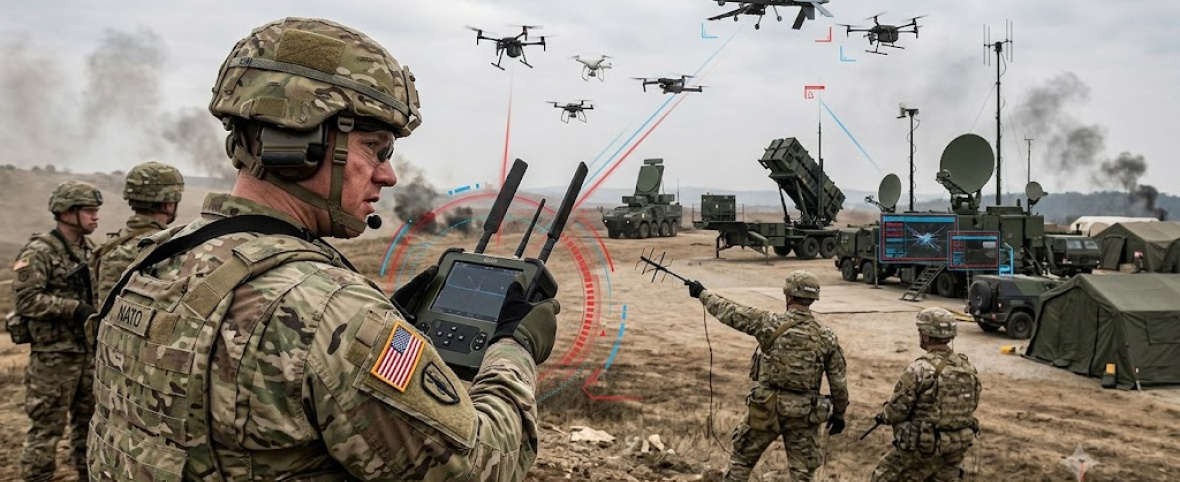 Cómo la 'guerra de los drones' está desmantelando los manuales de la OTAN