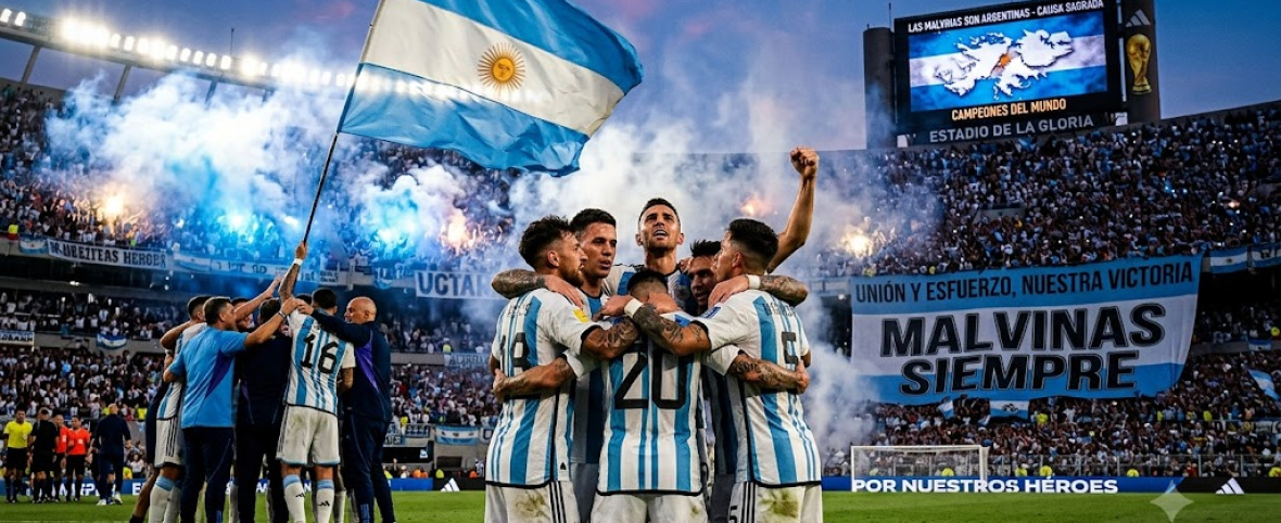 La Leyenda del Corazón Indomable: El Día que el Fútbol Lloró de Orgullo y Malvinas Volvió a Latir