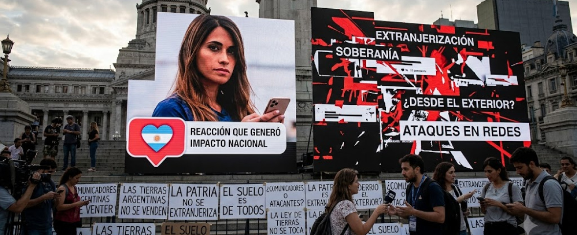 El "like" que sacudió al Poder: Antonela Roccuzzo, la Ley de Tierras y la furia digital del oficialismo
