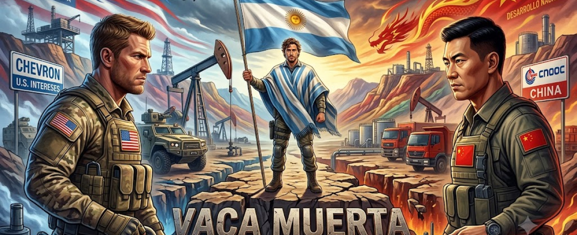Guerra Fría en el Subsuelo: La Feroz Disputa entre EE. UU. y China por Vaca Muerta