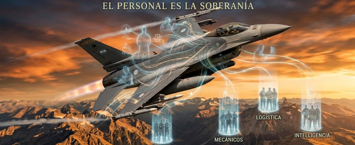 El mito del personal sobrante: por qué reducir la Fuerza Aérea es ignorancia técnica o vaciamiento deliberado