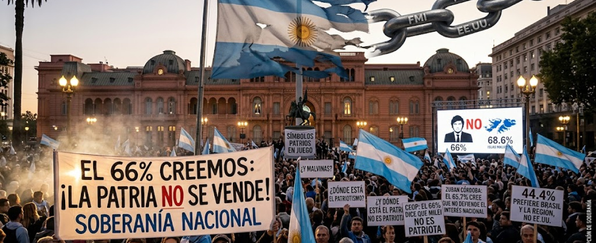 El dilema de la escarapela libertaria: el 66% percibe a Javier Milei alejado del concepto de Patria