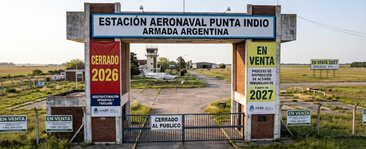 Sturzenegger, la farsa de la reestructuración militar y la asfixia de Punta Indio
