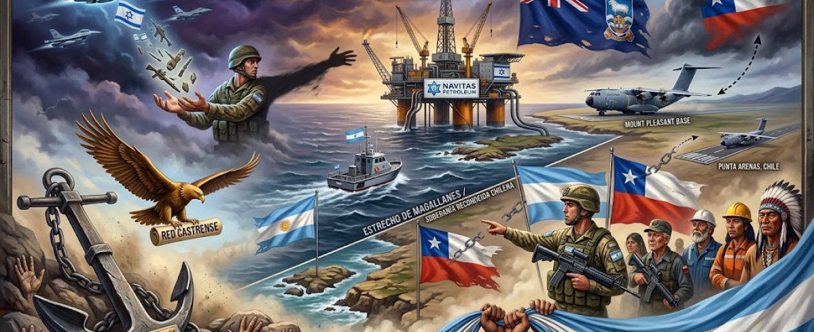 La trampa de la diplomacia argentina: rearme con Israel, saquéos en Malvinas y la permanente sumisión regional