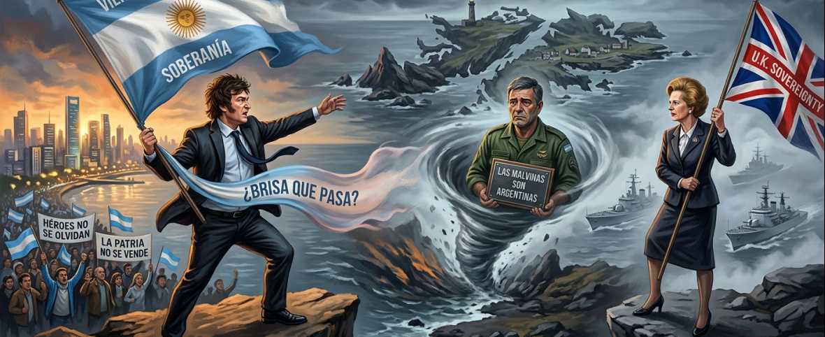 Para Milei, ¿Malvinas es un viento de cambios o una brisa que pasa?