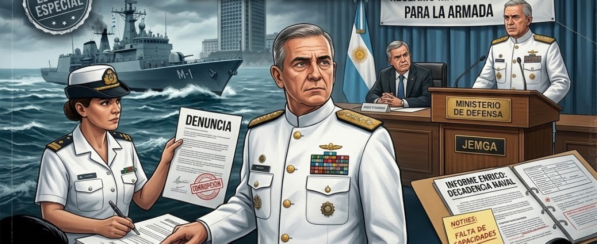 Corrupción en la Armada ¿o pase de factura?