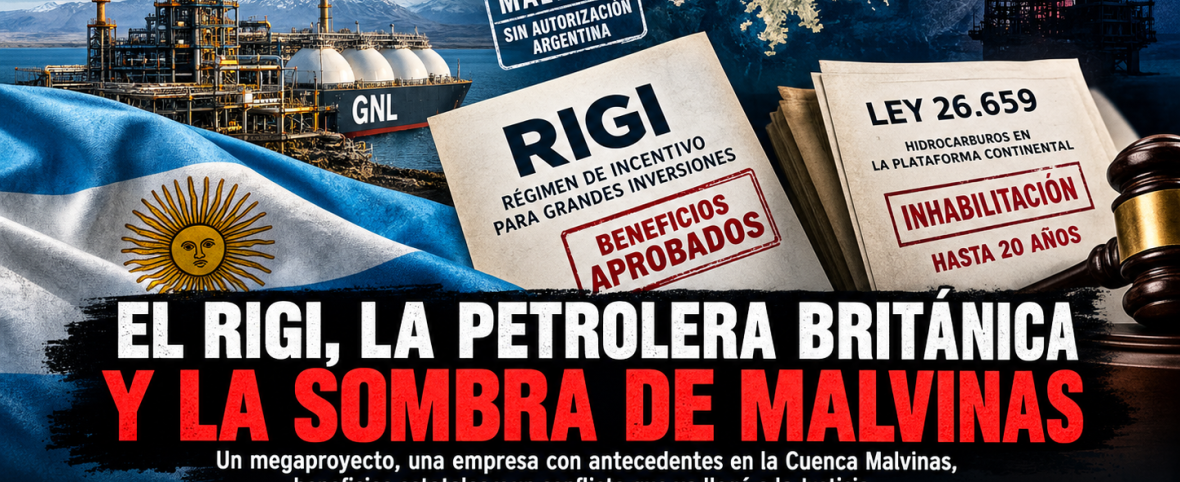 El Gobierno otorgó ventajas del RIGI a una petrolera ligada a la exploración en Malvinas