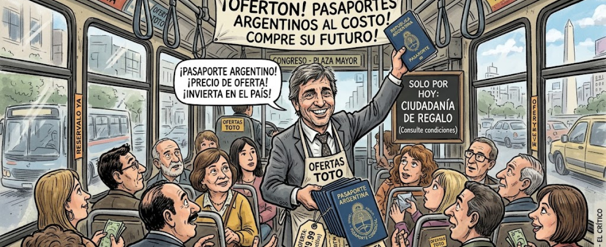 Ciudadanía al mejor postor: el peligroso negocio del “pasaporte dorado” argentino