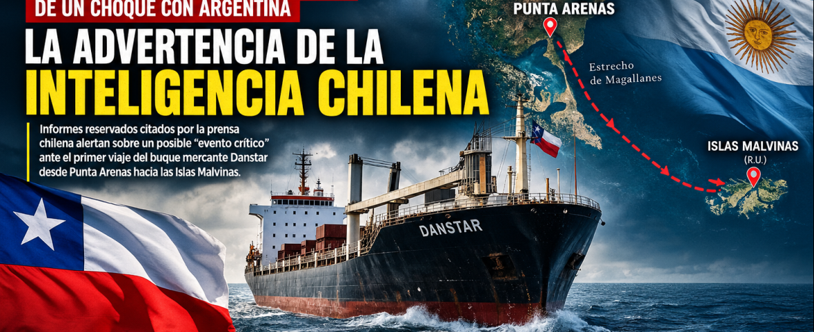 Malvinas, Punta Arenas y el riesgo de un choque con Argentina: la advertencia de la inteligencia chilena