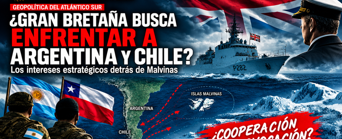 ¿Por qué Gran Bretaña podría buscar que Chile y Argentina entren en una dinámica de confrontación?