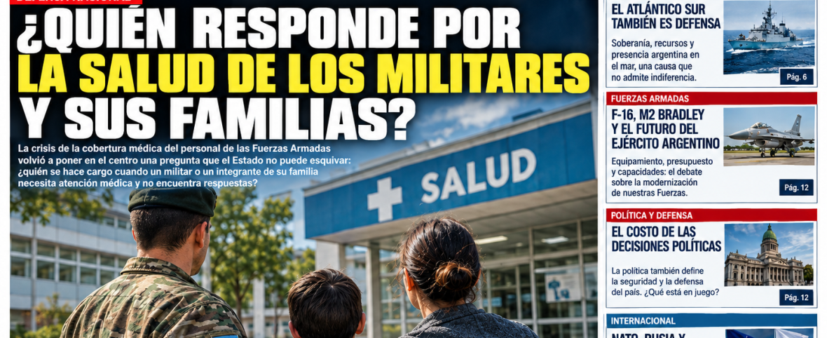 ¿QUIÉN RESPONDE POR LA SALUD DE LOS MILITARES Y SUS FAMILIAS?