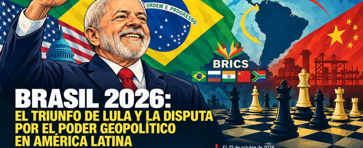 BRASIL 2026: EL TRIUNFO DE LULA Y LA DISPUTA POR EL PODER GEOPOLÍTICO EN AMÉRICA LATINA