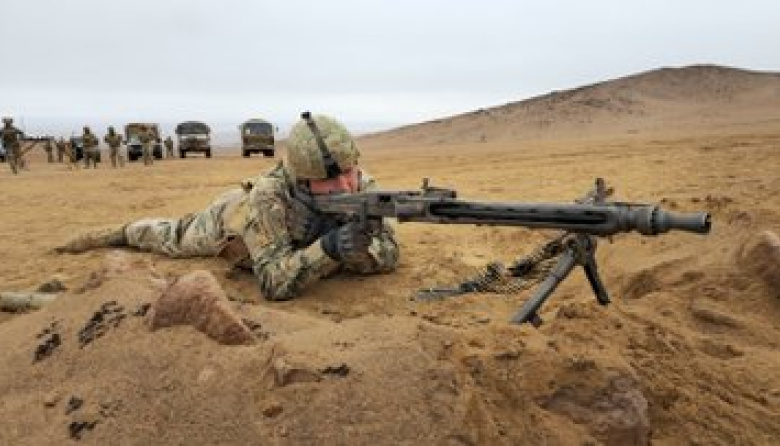El Grupo de Artillería N° 6 “Dolores”, perteneciente a la IV División del Ejército de Chile