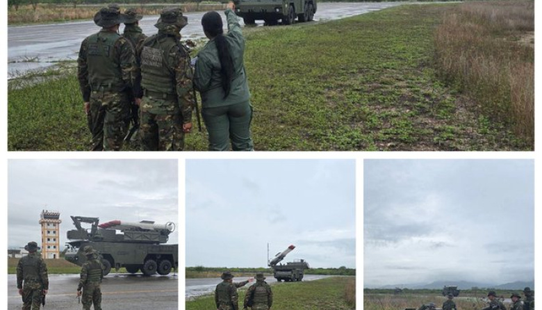 Despliegue de los sistemas antiaéreos Buk M2E y ZSU-23-2 en Venezuela