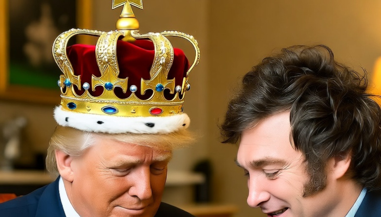 Los Enfermos del Poder: Trump se siente Rey y Milei habla con Conan