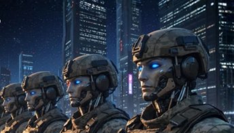 Despliegue de 50.000 robots humanoides como frente militar en 2027.