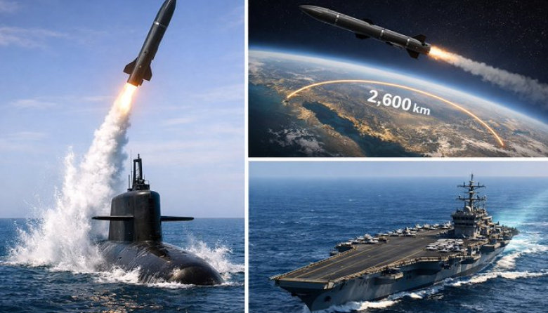 Irán anuncia prueba exitosa del misil submarino furtivo Abu Mahdi con 2.600 km de alcance: el USS Abraham Lincoln entra en su rango declarado