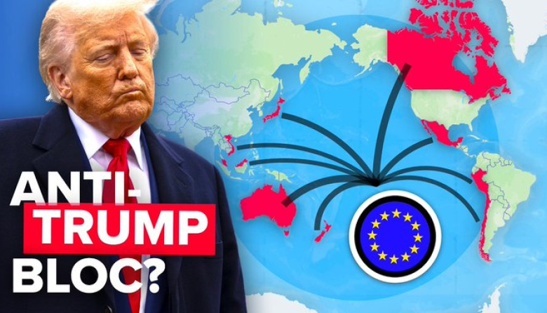 ¡ALIANZA ANTI-TRUMP EN MARCHA! La UE, Canadá, Japón, México, Singapur y 35 países más tejen una red comercial para esquivar a Estados Unidos