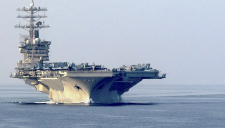El superportaaviones nuclear USS Nimitz llega a aguas argentinas