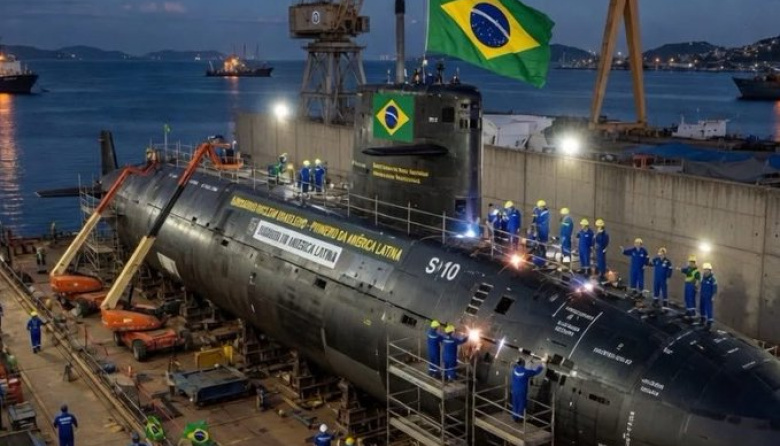 Brasil construye el primer submarino nuclear de América Latina: el “game changer” que revolucionará el Atlántico Sur