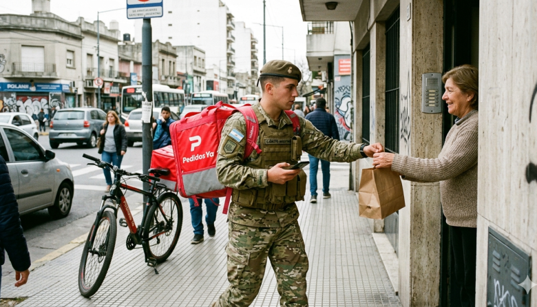 La Vocación Militar que Termina en un "aplicación" Mientras el Gobierno Habla de ‘Revalorización’”