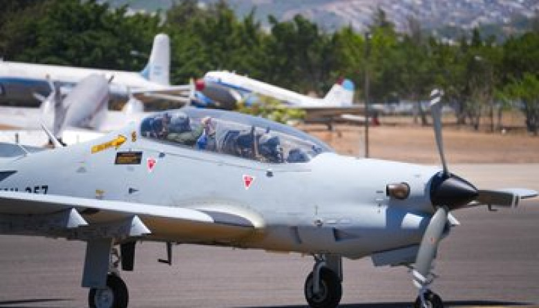 ¡Orgullo Hondureño! Fuerza Aérea repotencia con éxito un T-27 Tucano y fortalece la lucha contra el narcotráfico