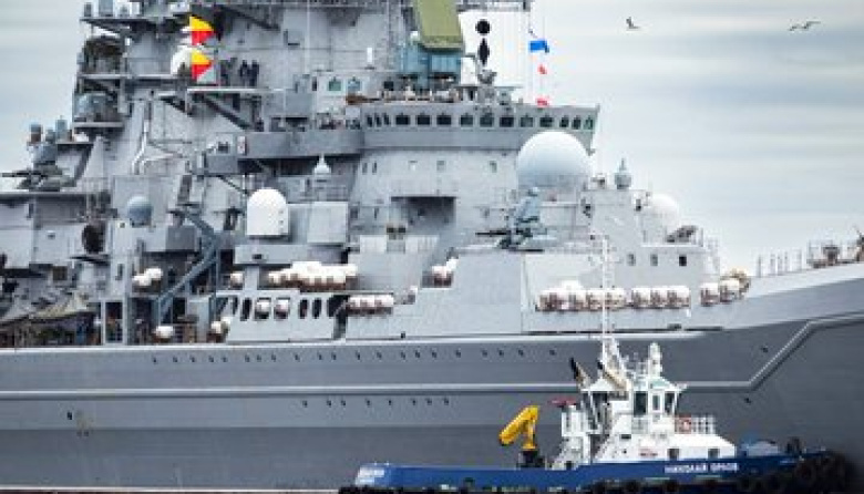 El poderoso crucero nuclear ruso Almirante Nakhimov entra en la fase final de pruebas en el mar