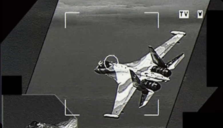 Imágenes desde un Rafale francés durante misión OTAN