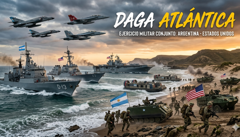 Daga Atlántica: Entrenamiento de Élite o Puerta Abierta a la Dependencia Estratégica en el Atlántico Sur