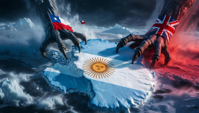 “La Triple Superposición en la Antártida: Cómo Reino Unido y Chile Invaden el Reclamo Argentino”
