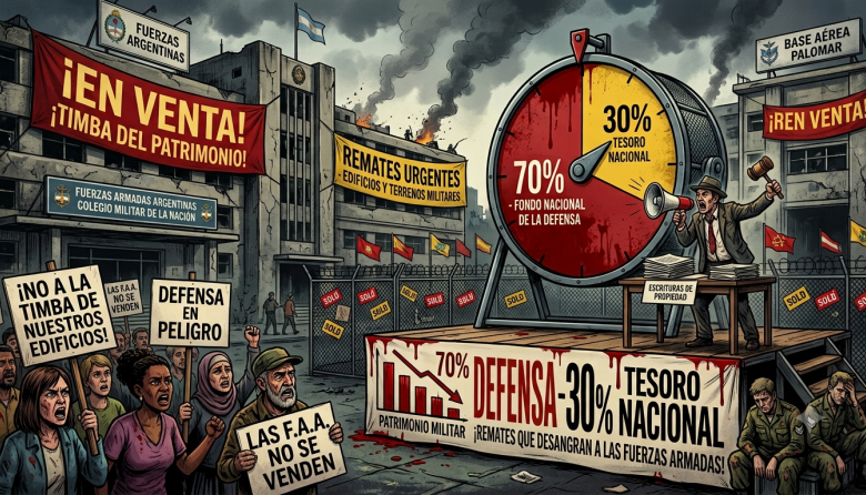 La Timba del 70/30: El desguace disfrazado de las Fuerzas Armadas