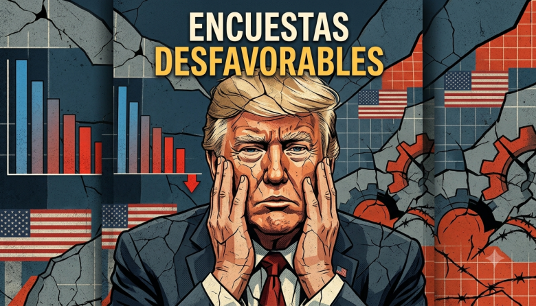 Donald Trump registra su peor índice de aprobación desde su llegada a la Casa Blanca