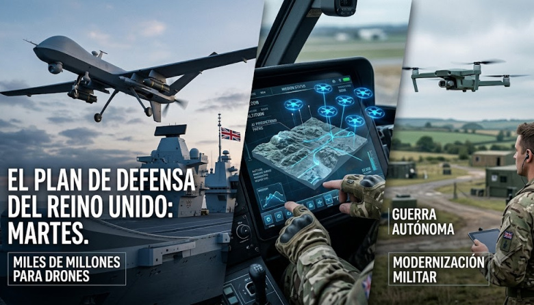 El Reino Unido Presenta un Presupuesto Histórico Centrado en Drones