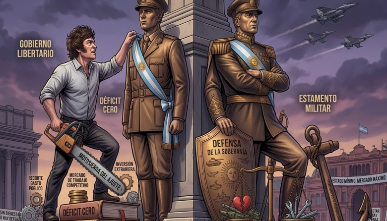 La trinchera del mercado: El dilema ideológico de las Fuerzas Armadas bajo el prisma libertario