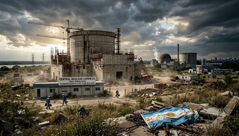 El impacto del ajuste y la parálisis del Plan Nuclear Argentino