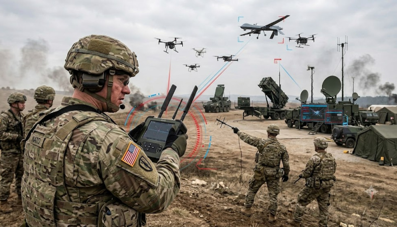 Cómo la 'guerra de los drones' está desmantelando los manuales de la OTAN
