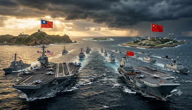 La simbiosis entre la cuestión de Taiwán y el Mar de la China Meridional