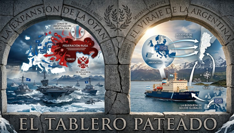 ¿El tablero pateado? La expansión de la OTAN, el cerco a Moscú y el nuevo rol de la Argentina