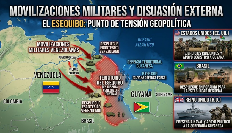 Movilizaciones Militares, Retórica de Disuasión y Actores Externos