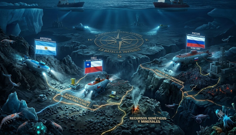 La Fiebre del Oro Geopolítica en las Plataformas Continentales Extendidas