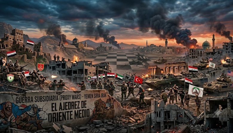 El Ajedrez de las Guerras Subsidiarias en Yemen, Siria e Irak