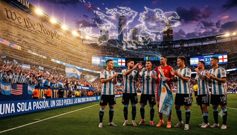 Estados Unidos respalda el "derecho a expresarse" de la Selección Argentina por Malvinas