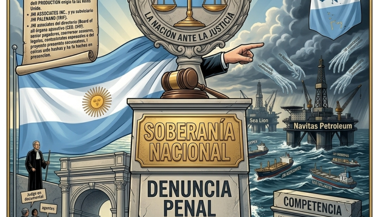 Causa Malvinas: Marcela Pagano Denuncia Penalmente a Petroleras Internacionales por la Explotación Ilegal en el Proyecto "Sea Lion"