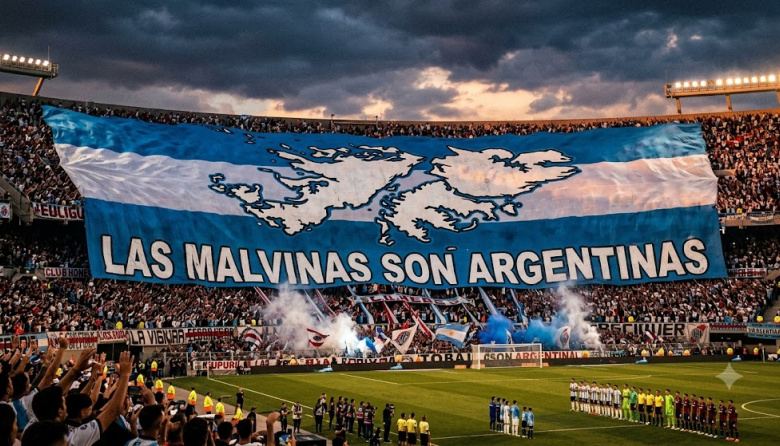 El fútbol argentino grita Malvinas: los estadios se unen bajo un solo paño