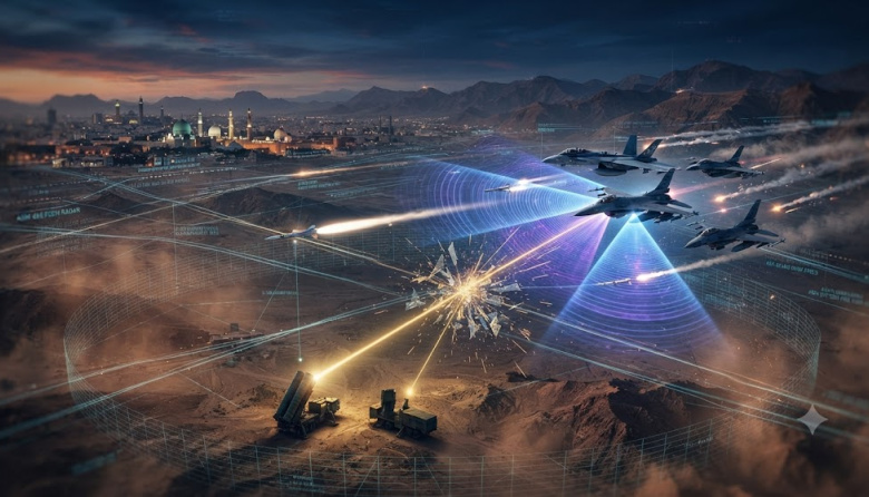Dominio del Espectro Electromagnético en los cielos de Medio Oriente