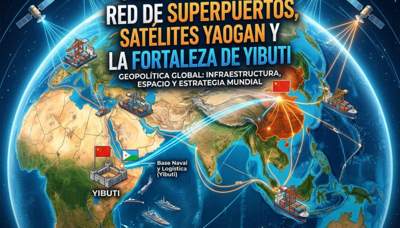 Cómo China teje su red de superpuertos, satélites Yaogan y la fortaleza de Yibuti